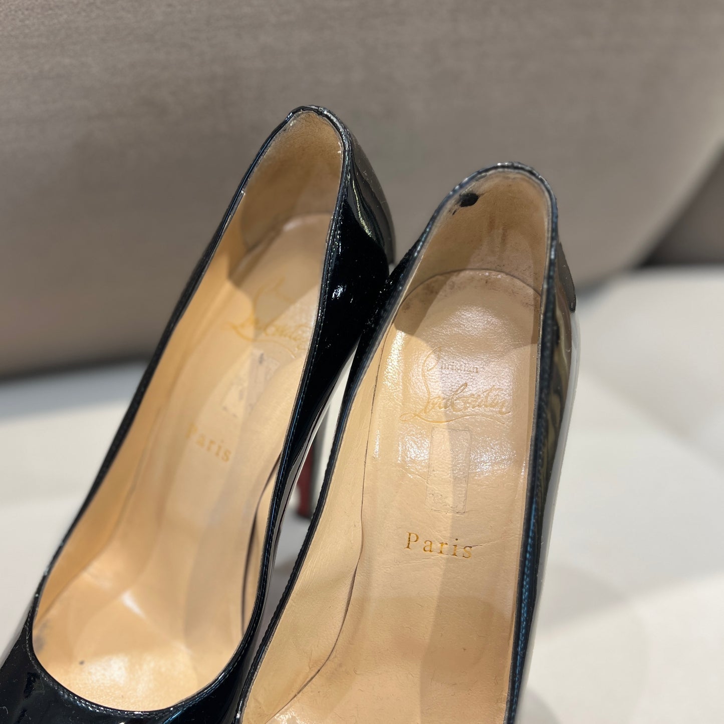 Christian Louboutin Vintage Platform Dolly Pumps (38.5)