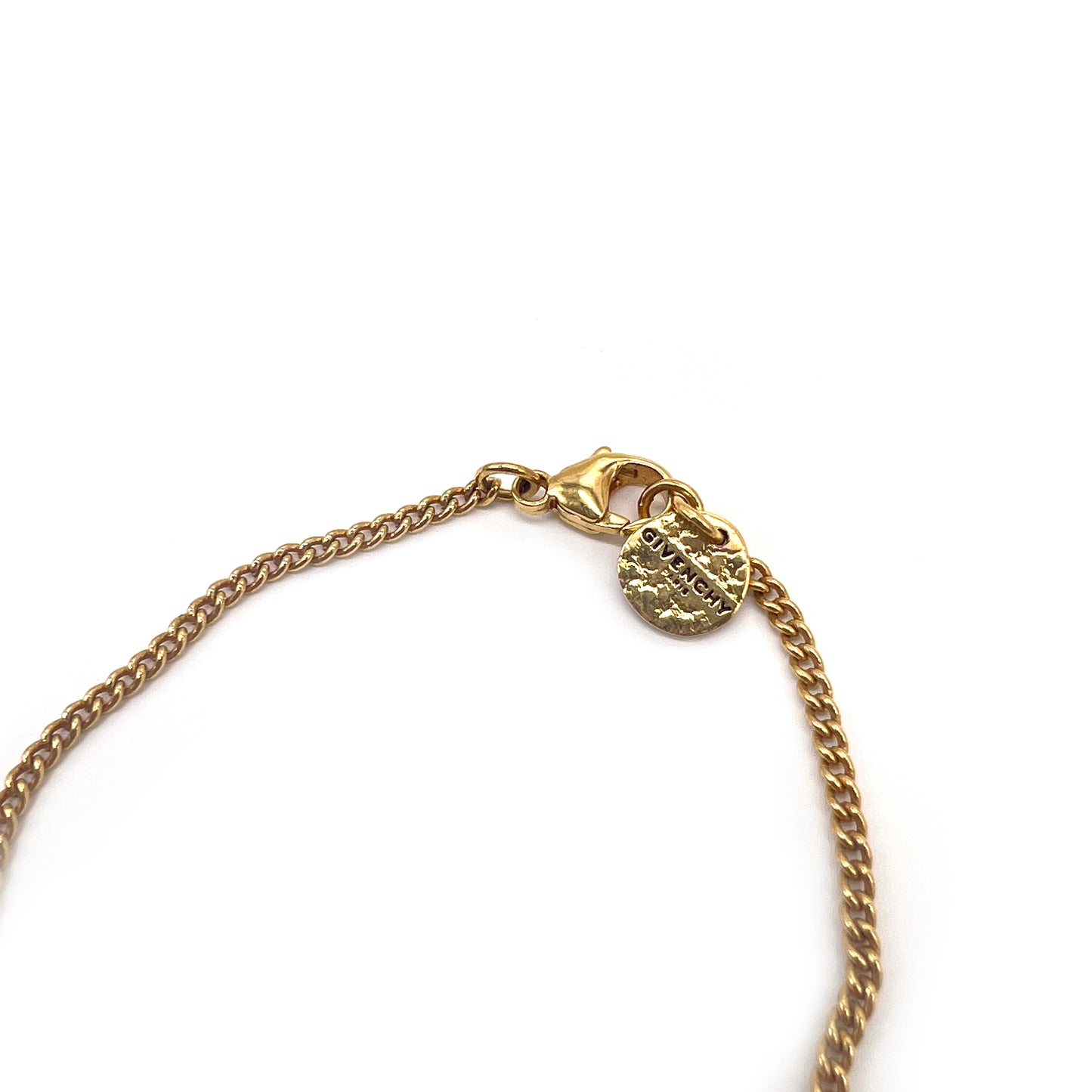 Missing - Mira - Givenchy Vintage Rhinestone Arrow Golden Necklace