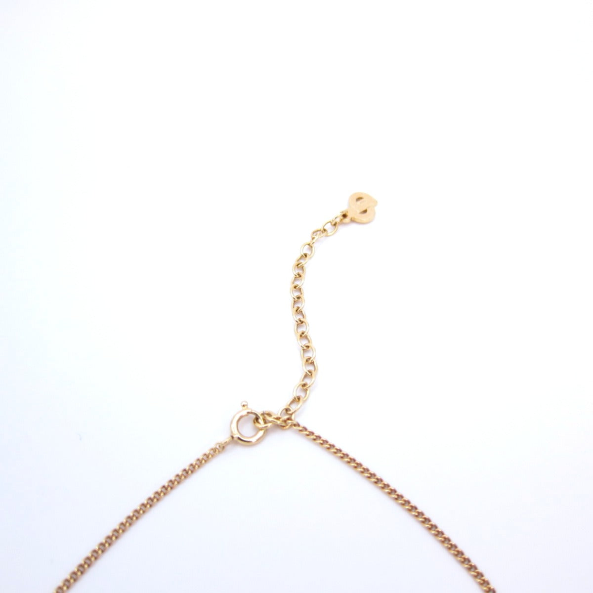 Christian Dior Vintage Pearl and Rhinestone Golden Necklace