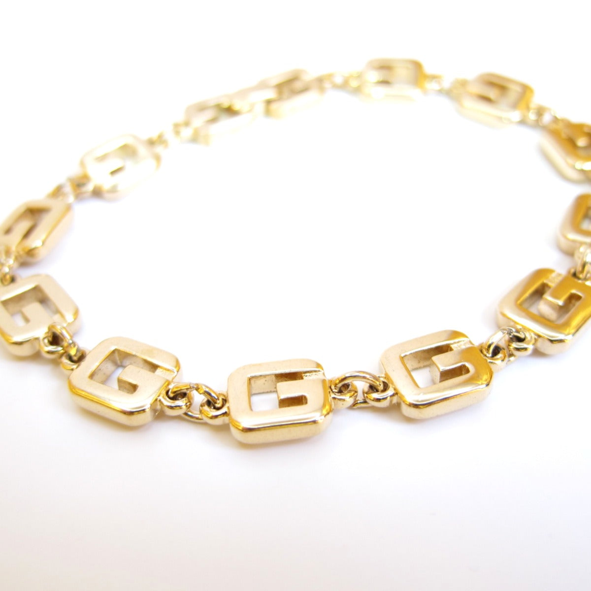 Givenchy Vintage G Logo Golden Bracelet