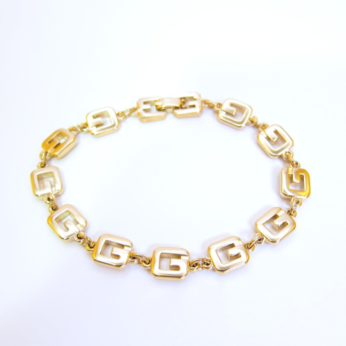 Givenchy Vintage G Logo Golden Bracelet