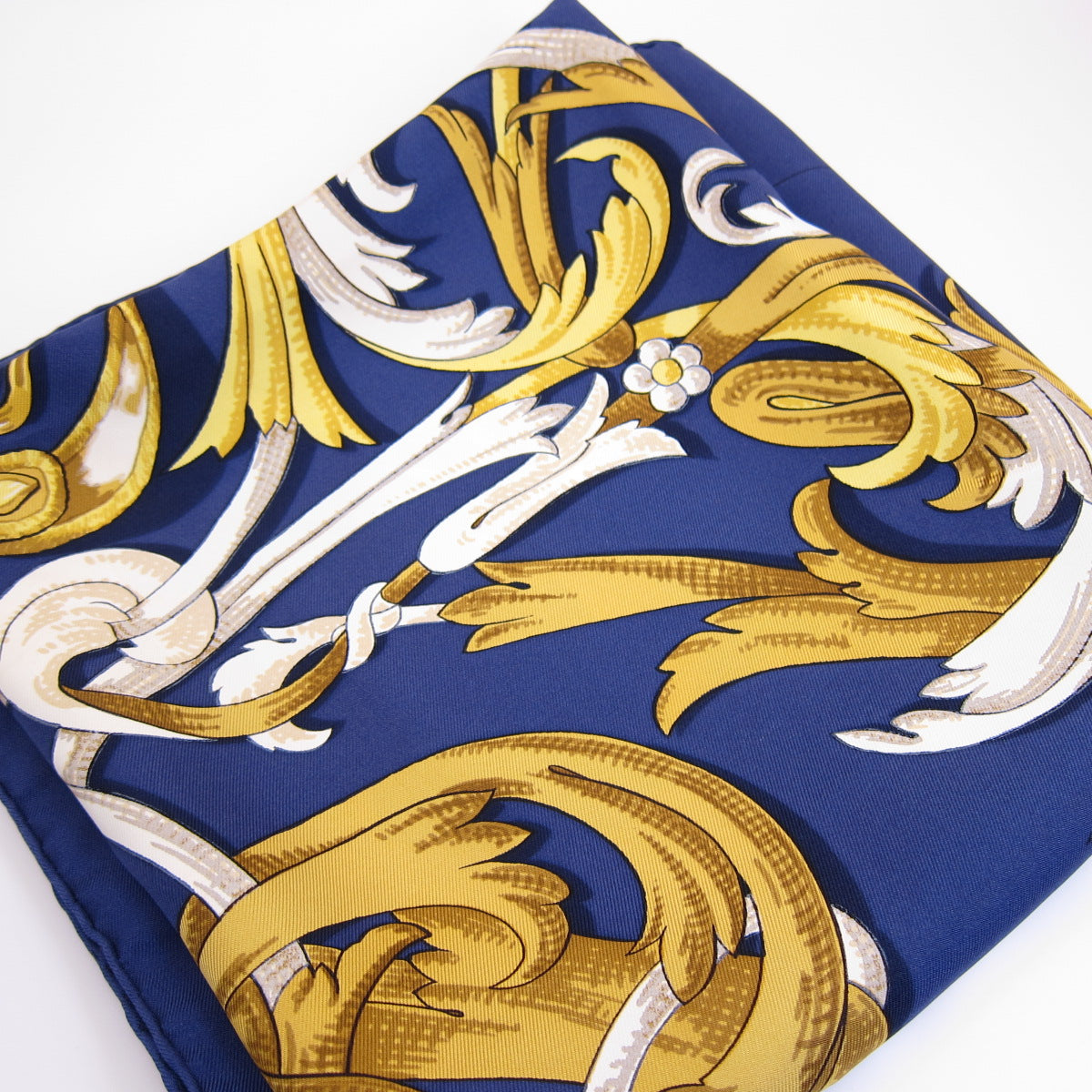 Hermes Vintage Le Mors A La Conetable Silk Scarf