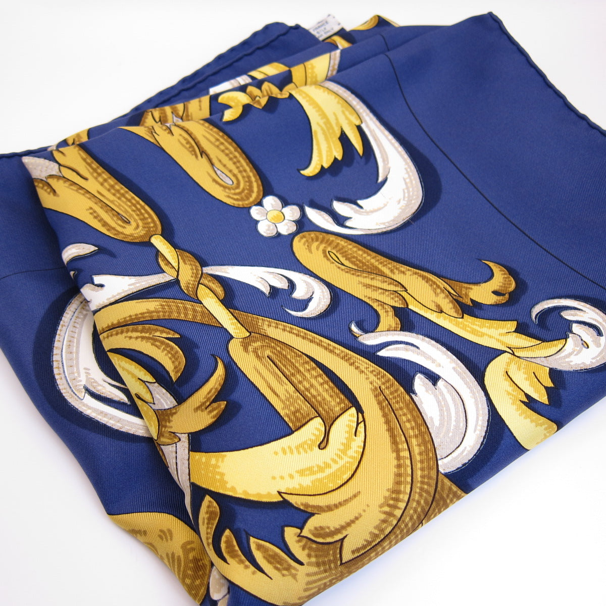 Hermes Vintage Le Mors A La Conetable Silk Scarf