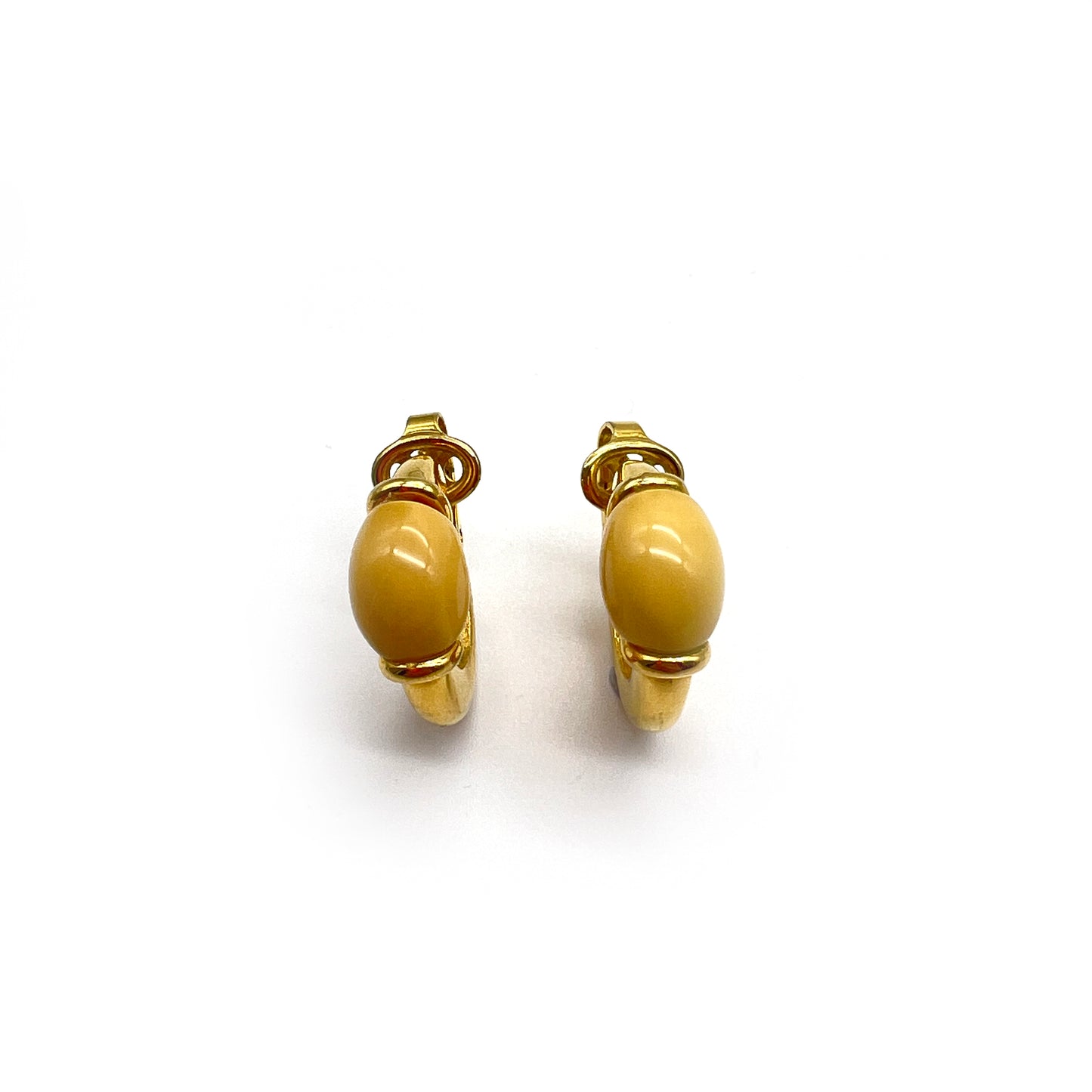 Givenchy Vintage Golden Clip-On Earrings
