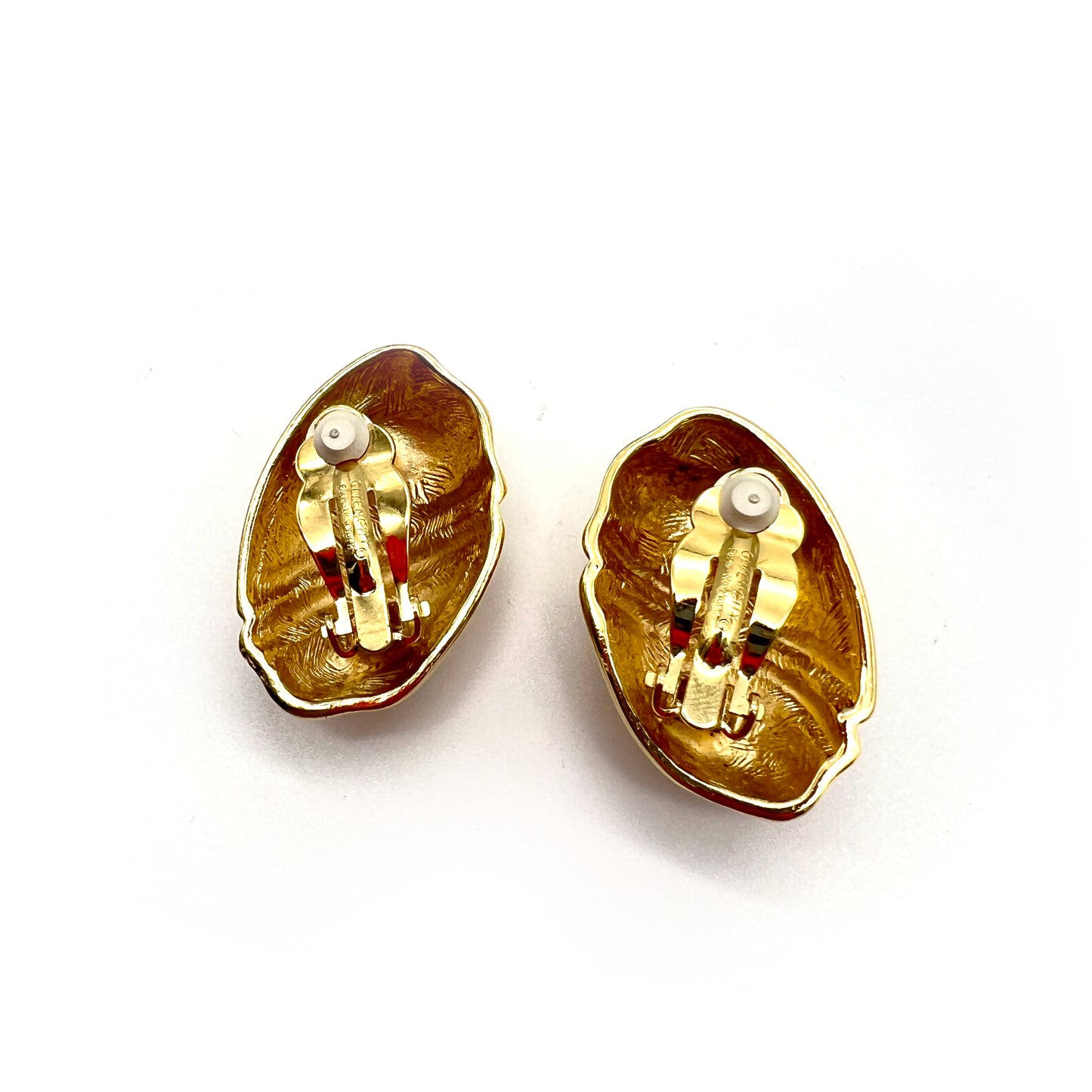 Givenchy Vintage Golden Clip-On Earrings