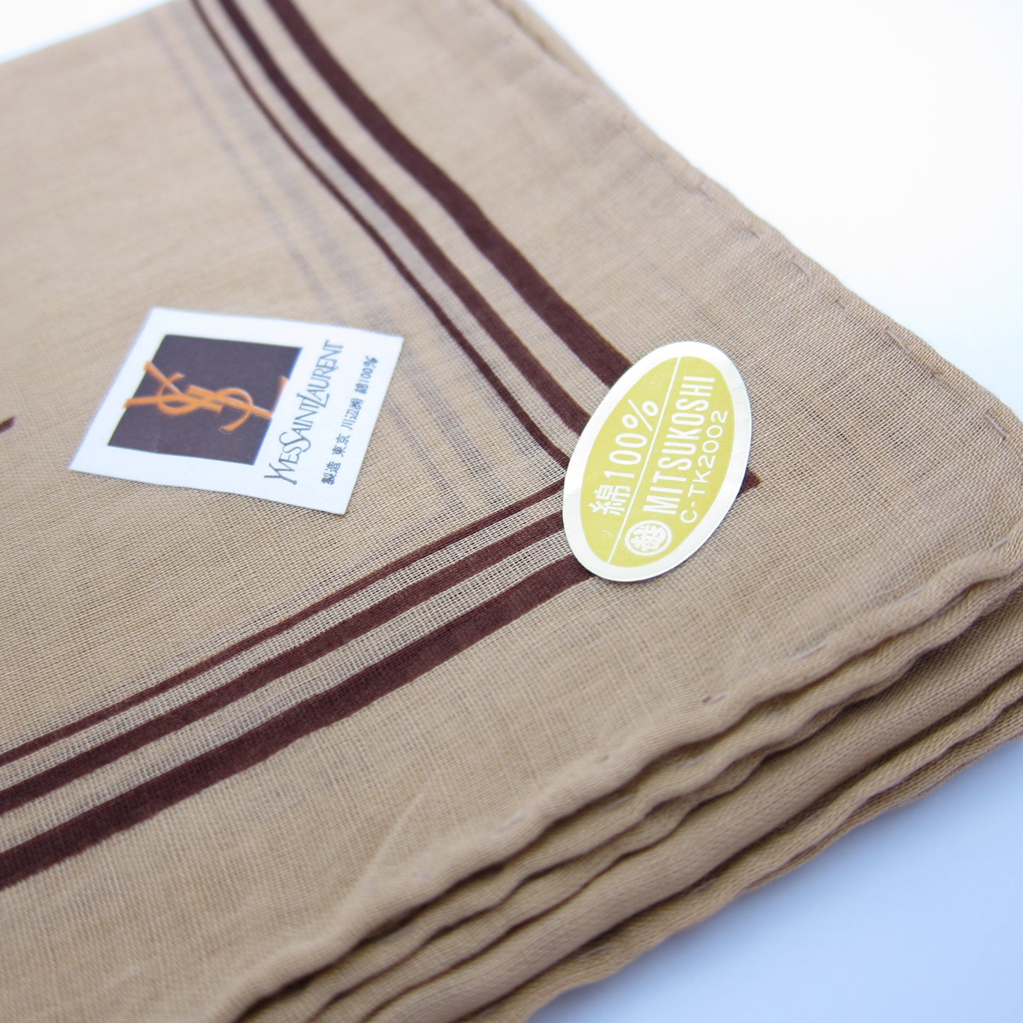 Yves Saint Laurent Vintage Unused Handkerchief