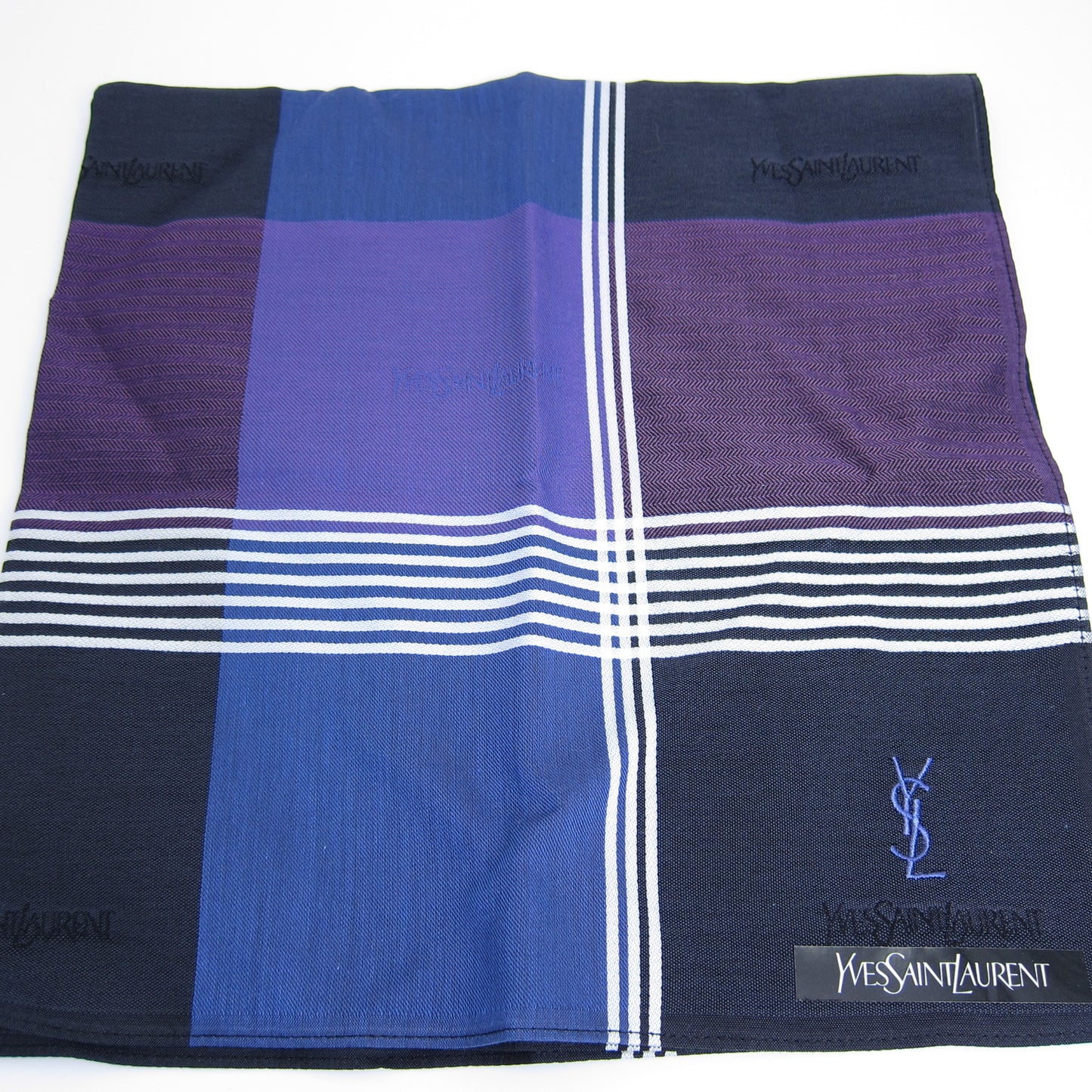Yves Saint Laurent Vintage Unused Handkerchief