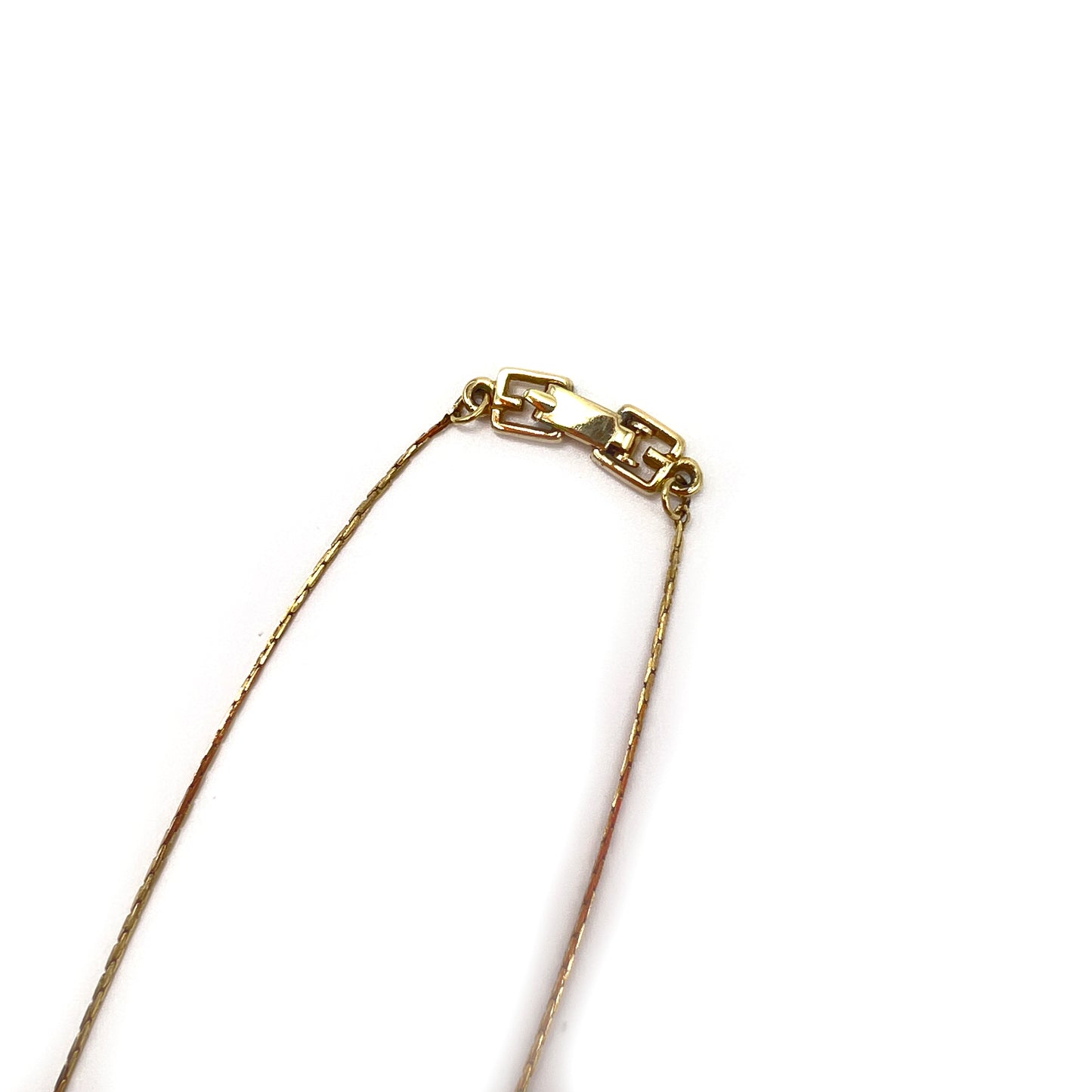 Givenchy Vintage Rhinestone Golden Necklace