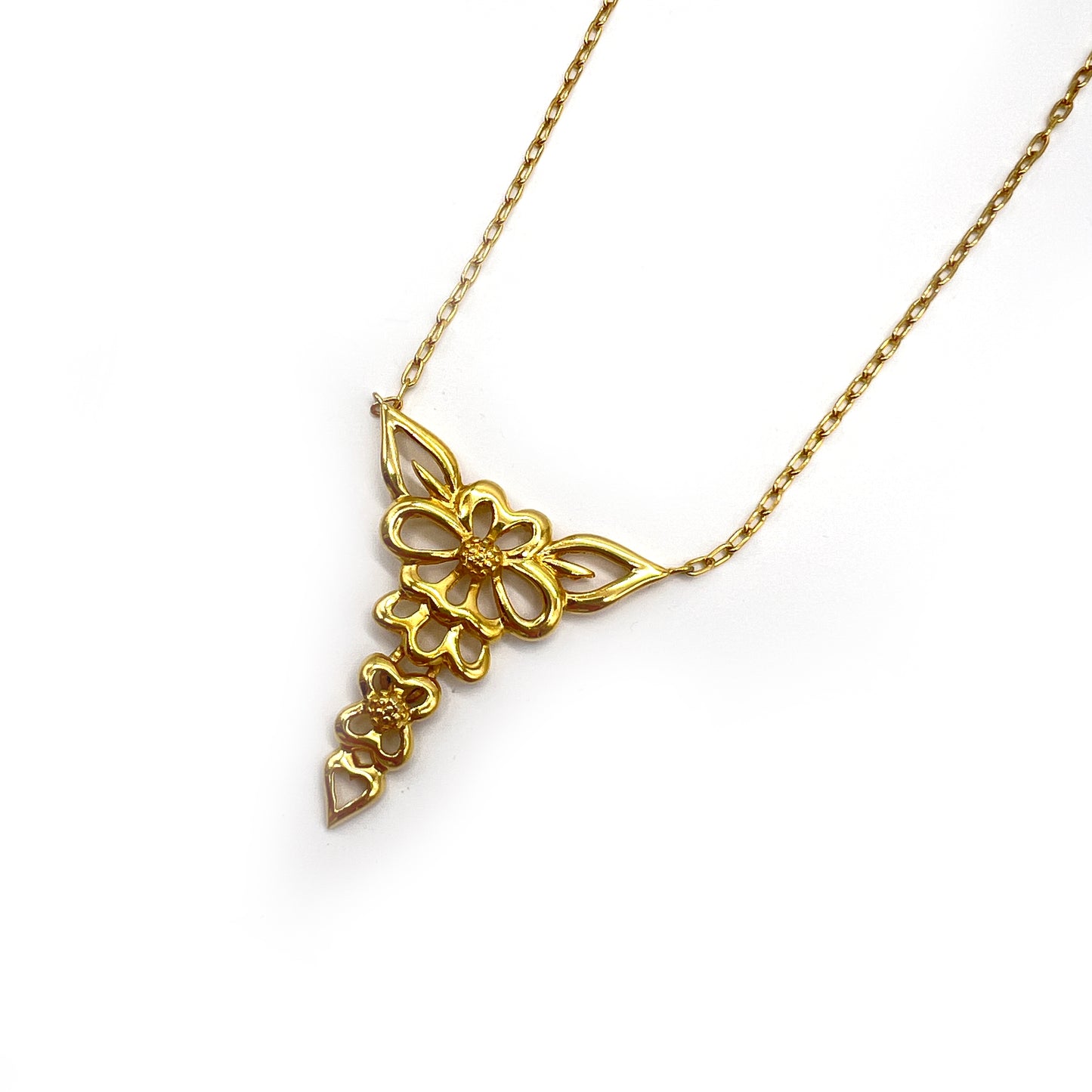 Monet Vintage Golden Necklace