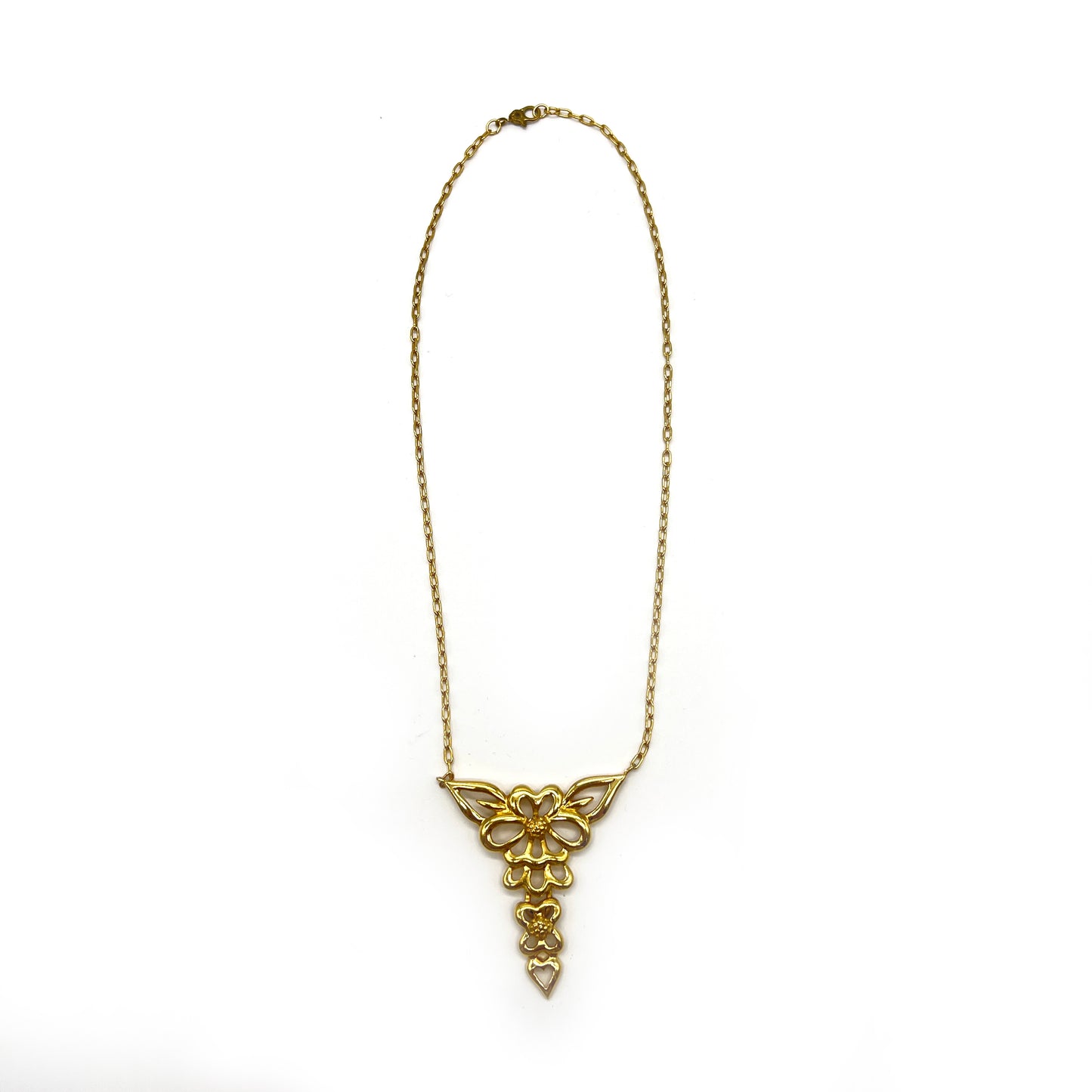Monet Vintage Golden Necklace