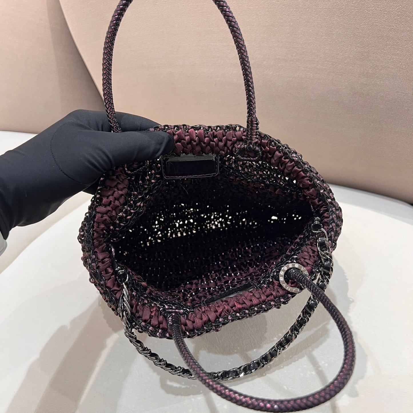 Anteprima 復古三向編織手提包