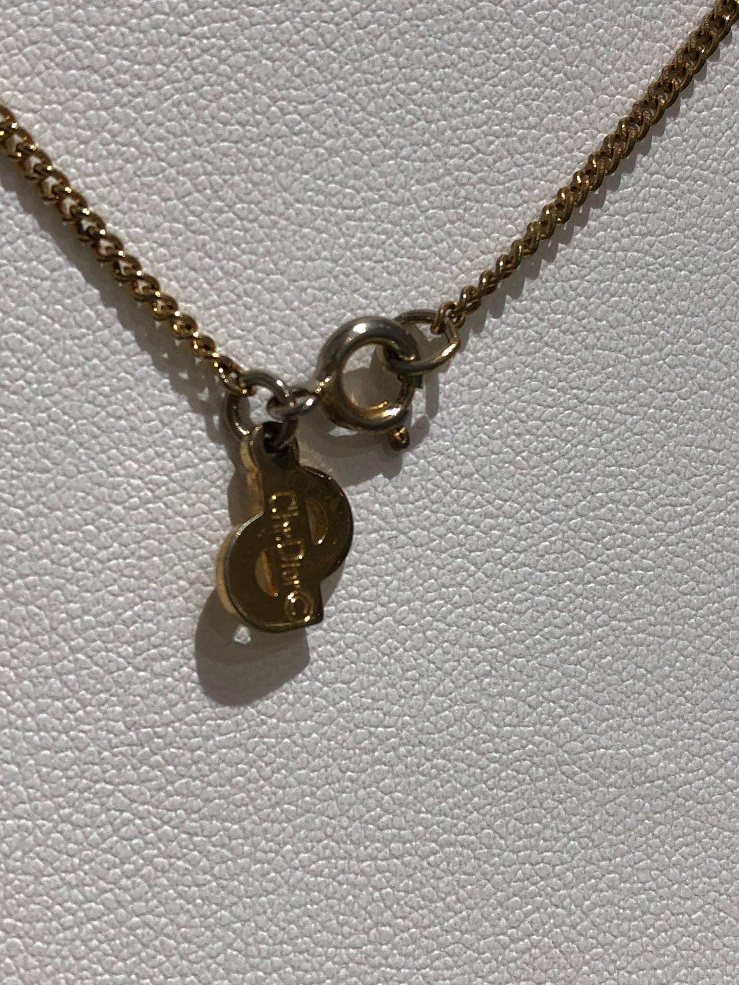 Christian Dior Vintage Golden Necklace