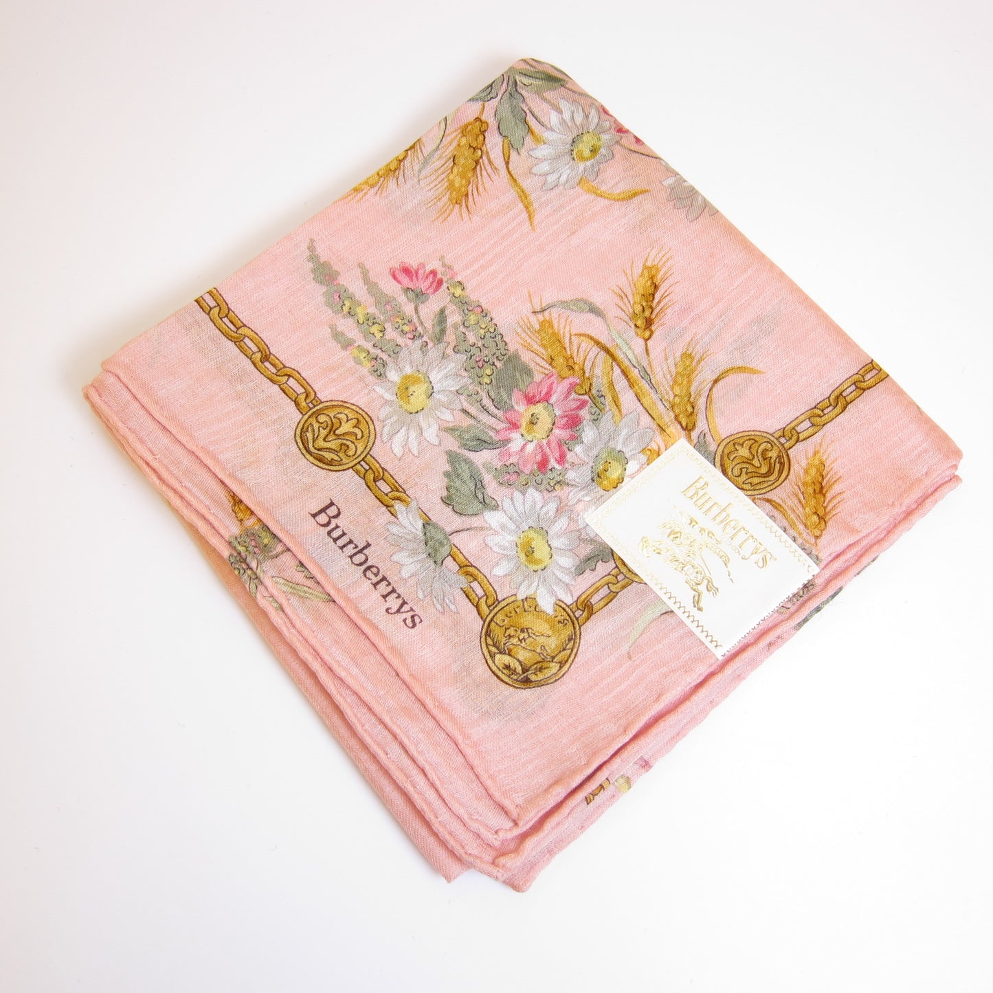 Burberry Vintage Unused Handkerchief