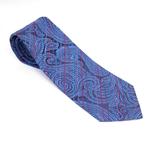 Etro Vintage Paisley & Tartan Silk Scarf