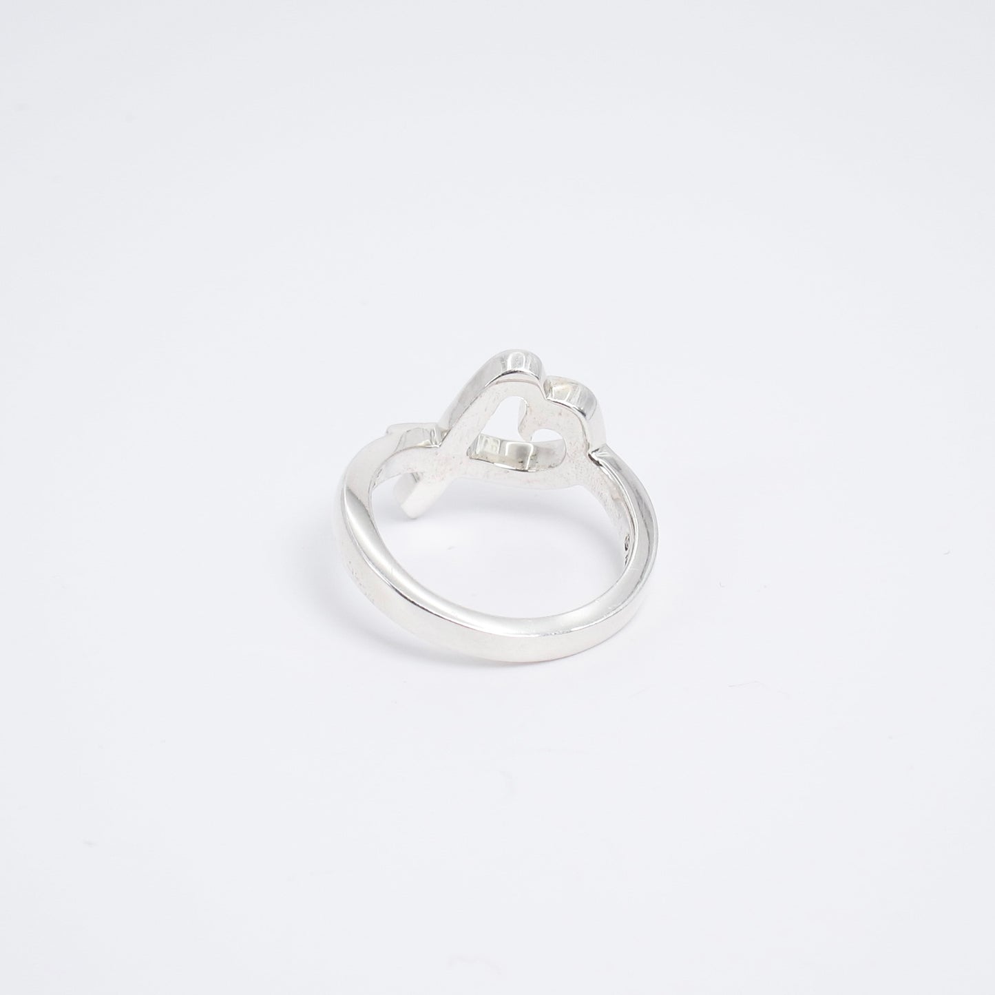 Tiffany Vintage Loving Heart Silver Ring