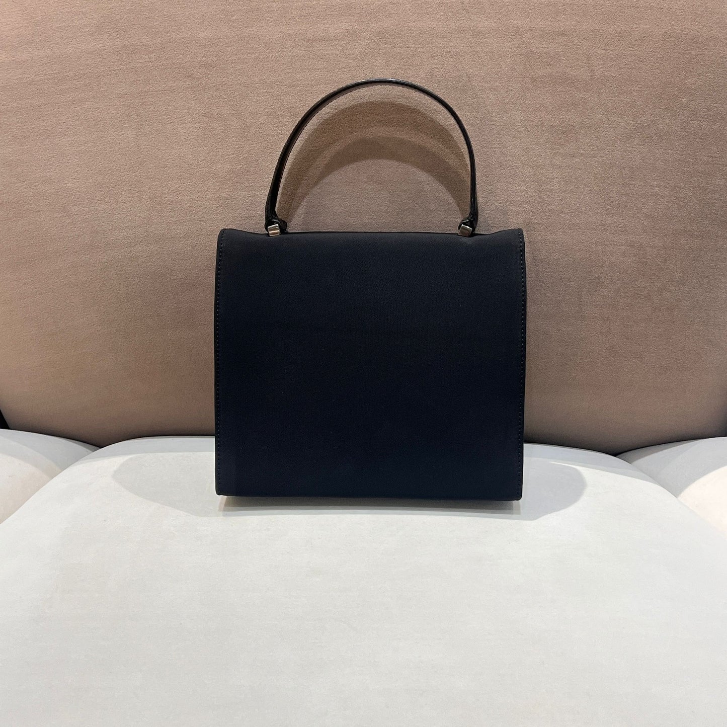 Prada Vintage Black Top Handle Bag