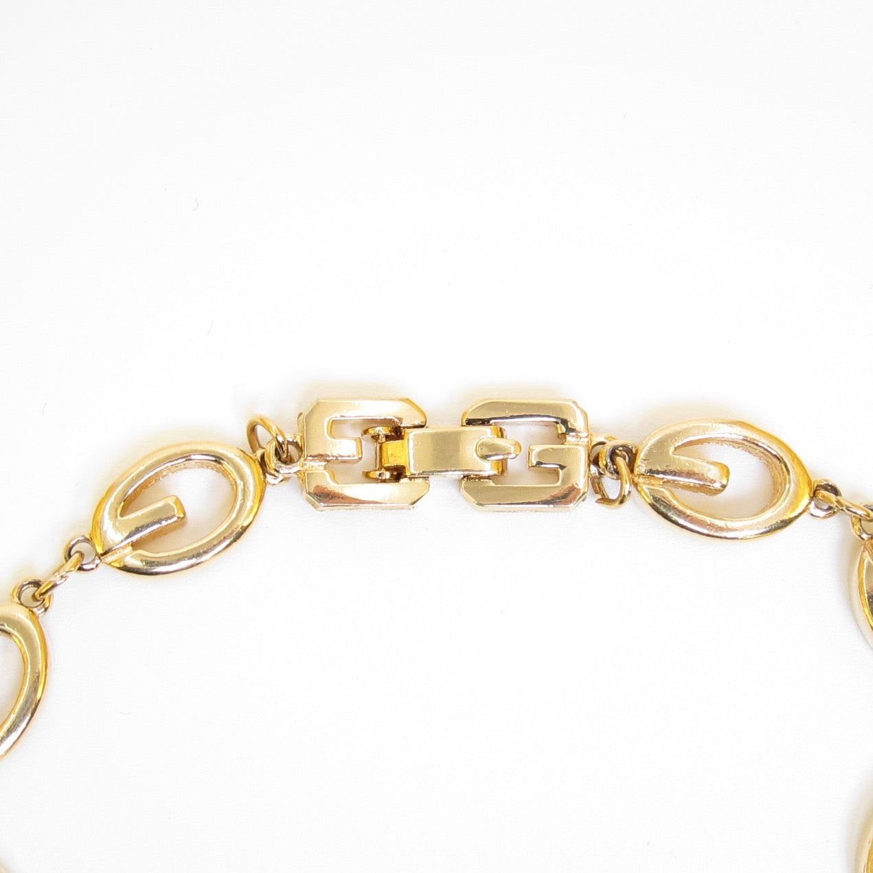 Givenchy Vintage G Link Bracelet