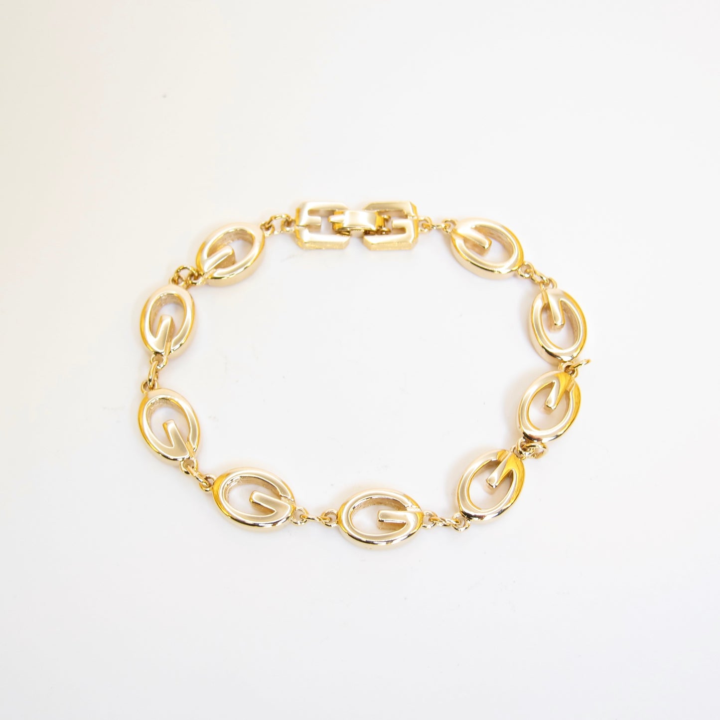 Givenchy Vintage G Logo Golden Bracelet