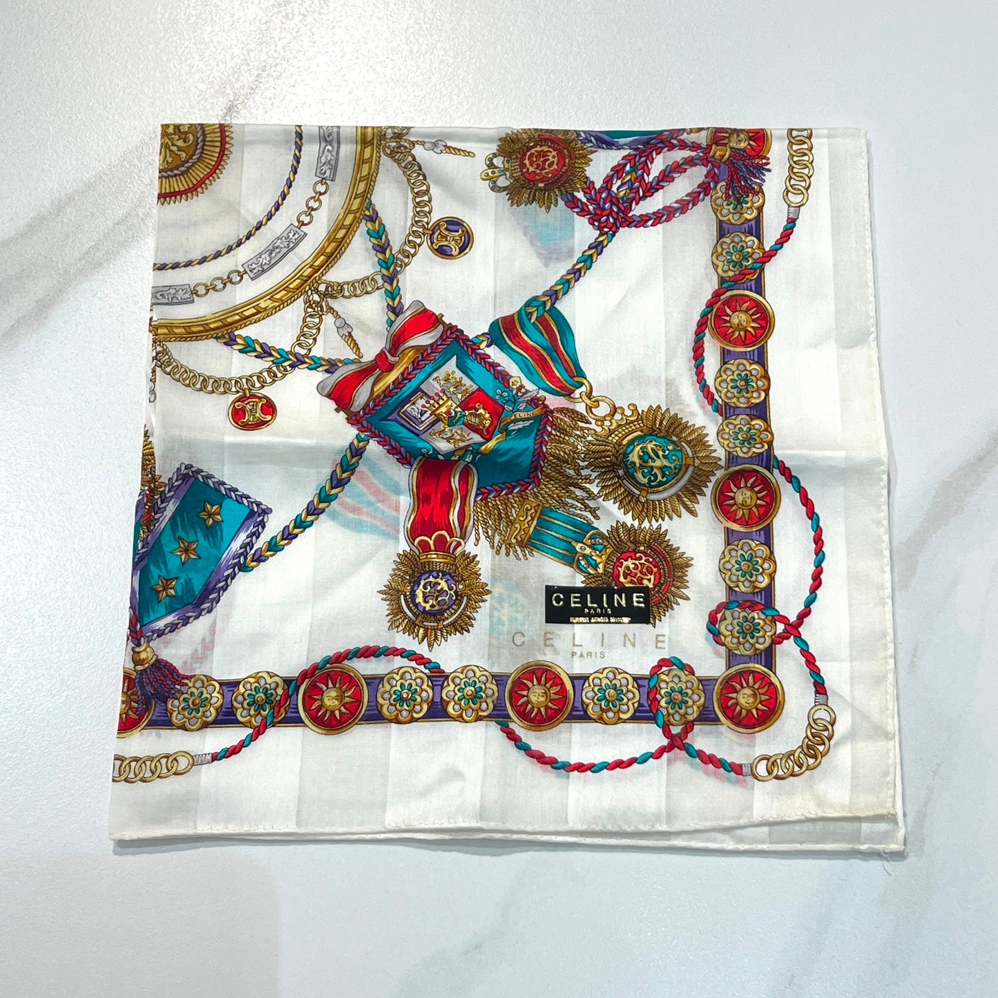 Celine Vintage Unused Handkerchief