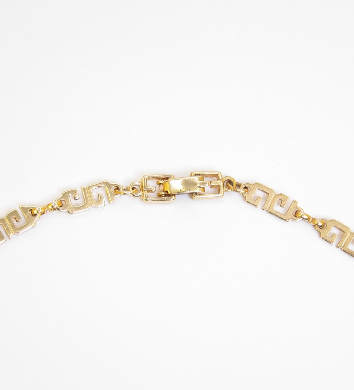 Givenchy Vintage GG Logo Golden Necklace