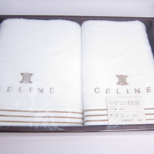 Celine Vintage Macadam Towel Set