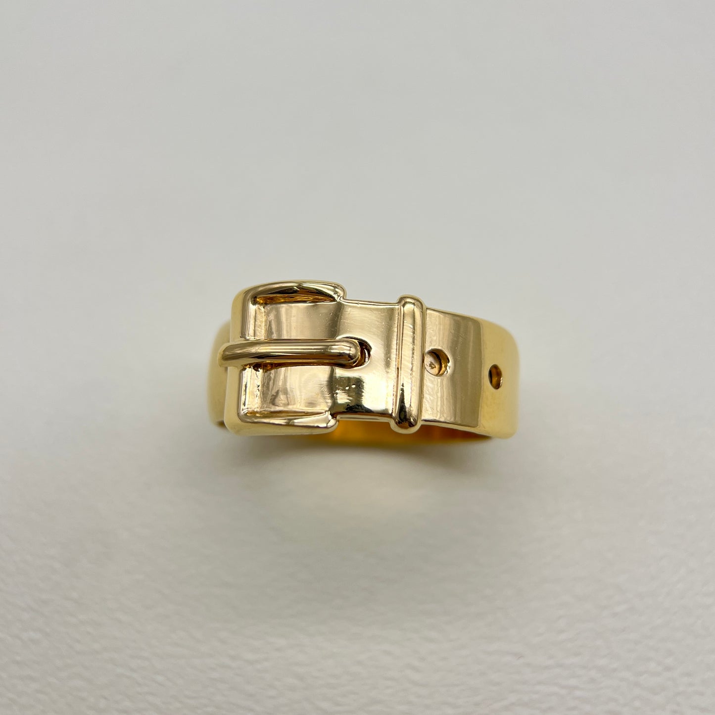Gucci Vintage Belt Motif Scarf Ring