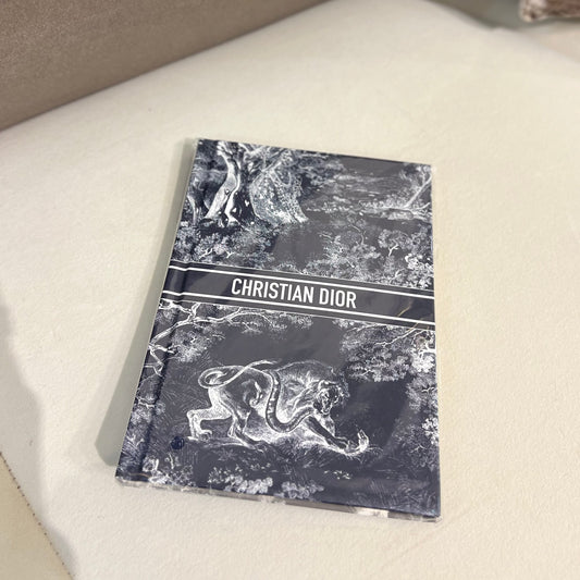 Christian Dior Vintage Blue Toile De Jouy Note Book