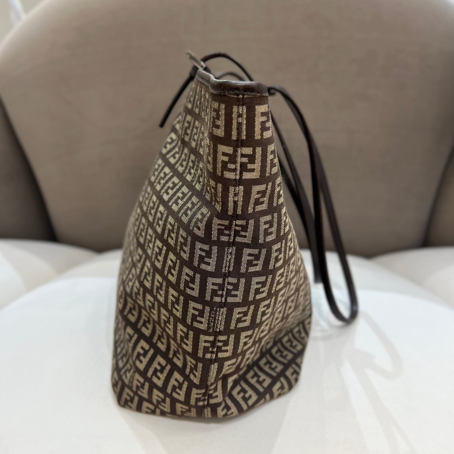 Fendi Vintage Zucchino Tote Bag