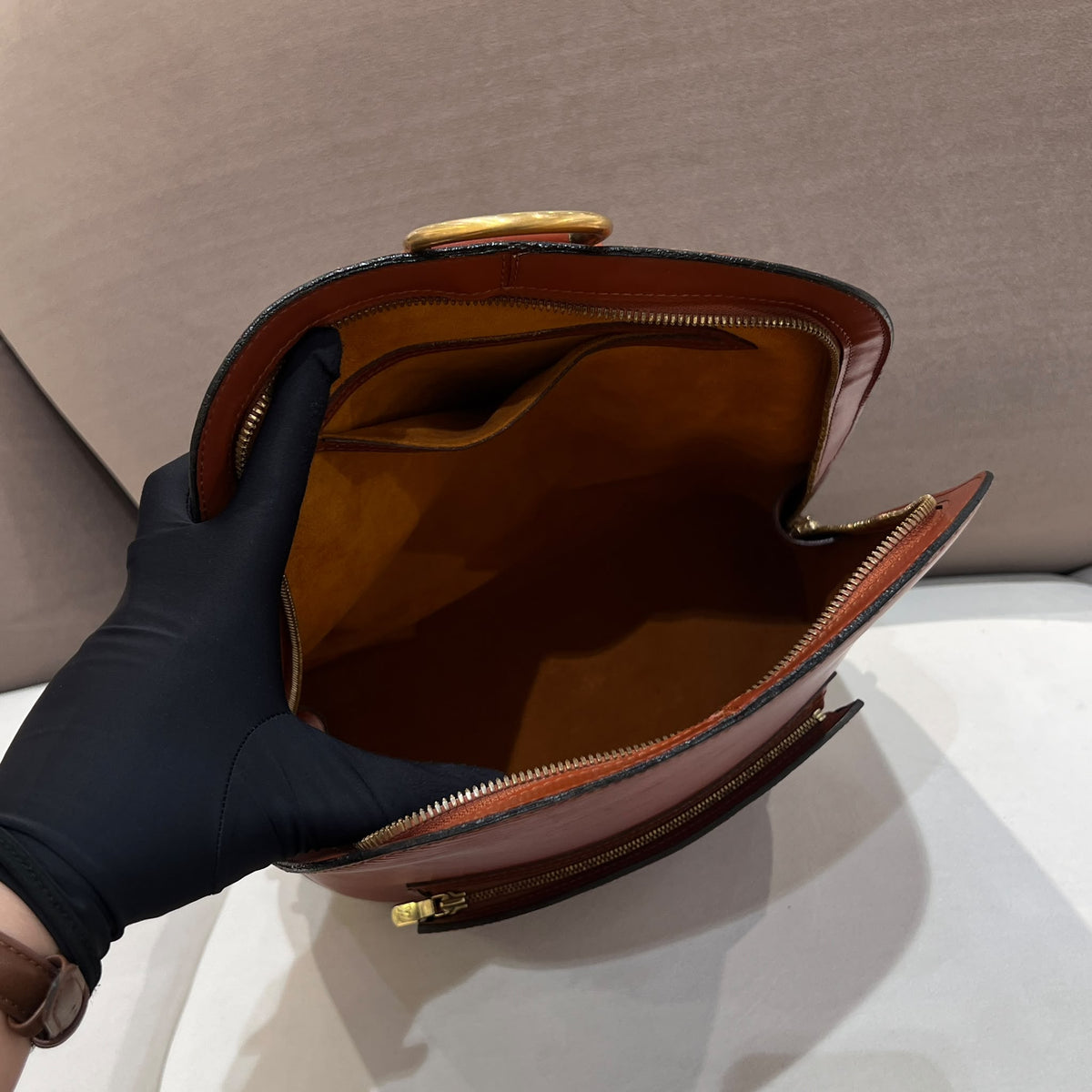 Louis Vuitton Vintage Epi Gobelins M52293 Backpack