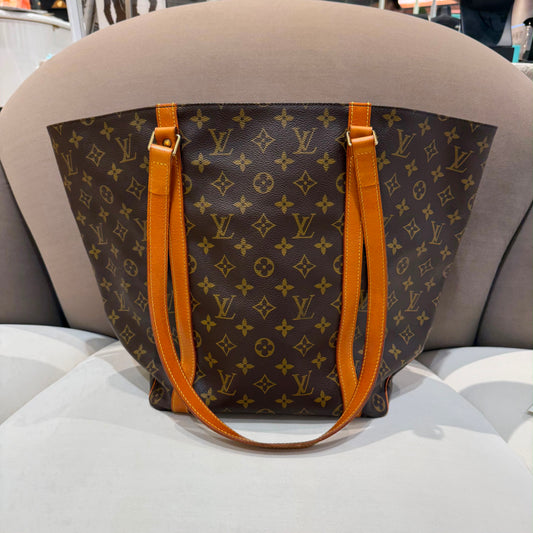 Louis Vuitton Vintage Monogram Sac Shopping Tote Bag