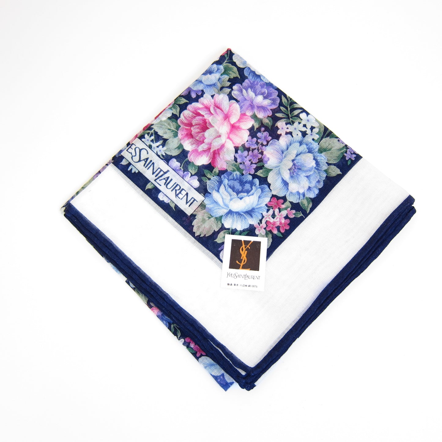 Yves Saint Laurent Vintage Unused Handkerchief