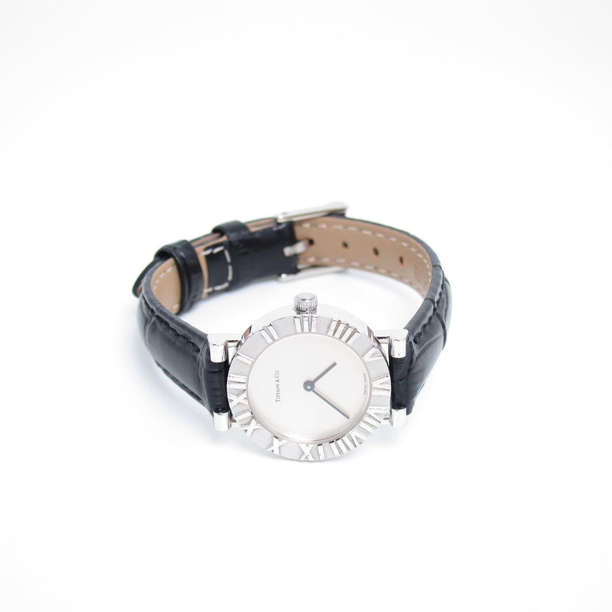 Tiffany & Co. Vintage Atlas L0640 925 Sterling Silver Watch