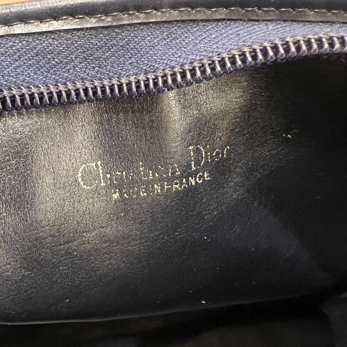 Christian Dior Vintage Trotter Monogram Canvas Shoulder Bag