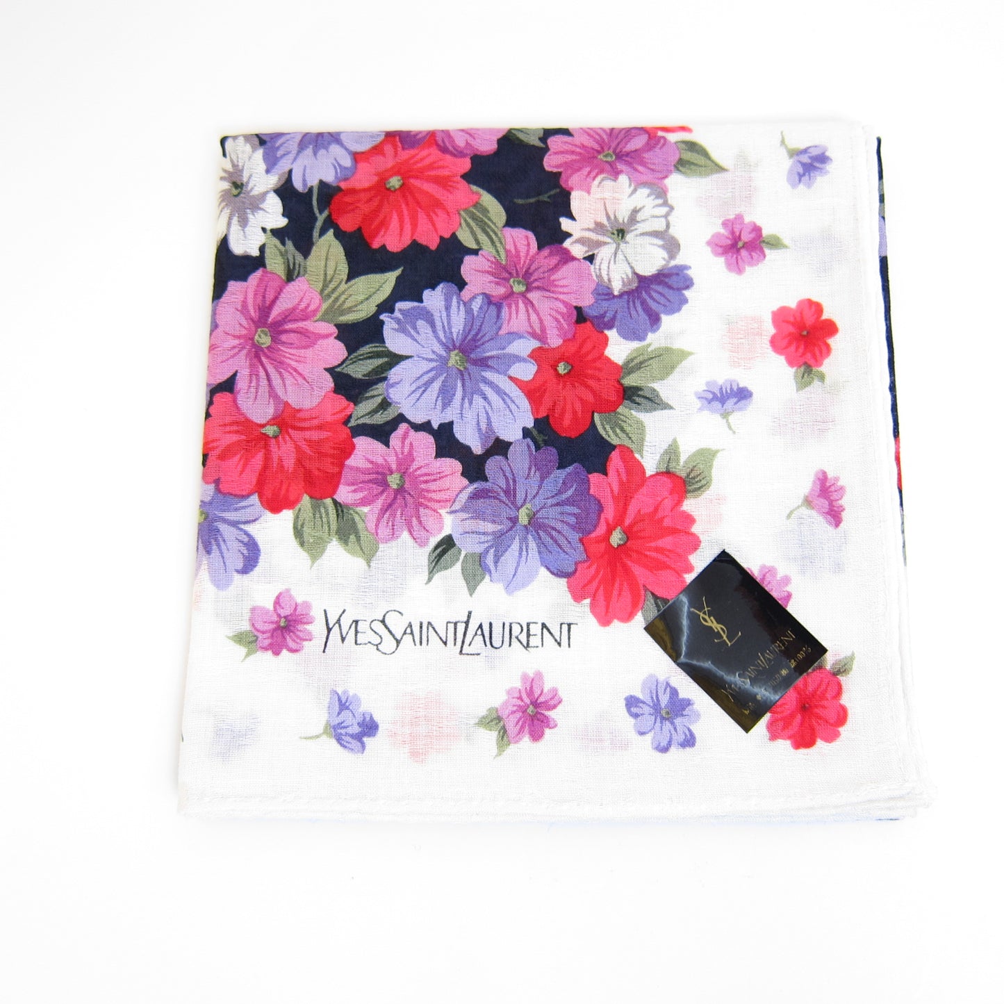 Yves Saint Laurent Vintage Unused Handkerchief