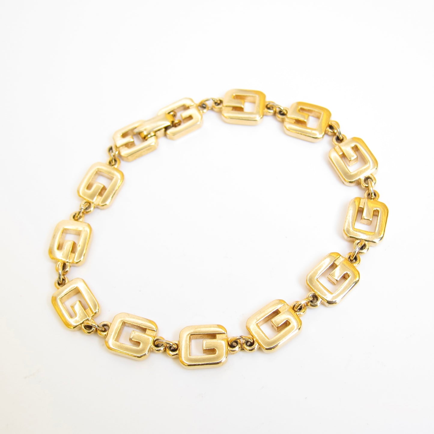 Givenchy Vintage G Logo Golden Bracelet