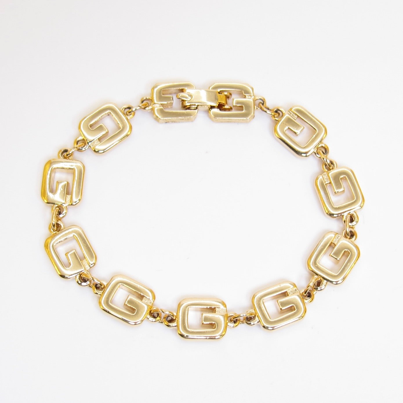 Givenchy Vintage G Logo Golden Bracelet