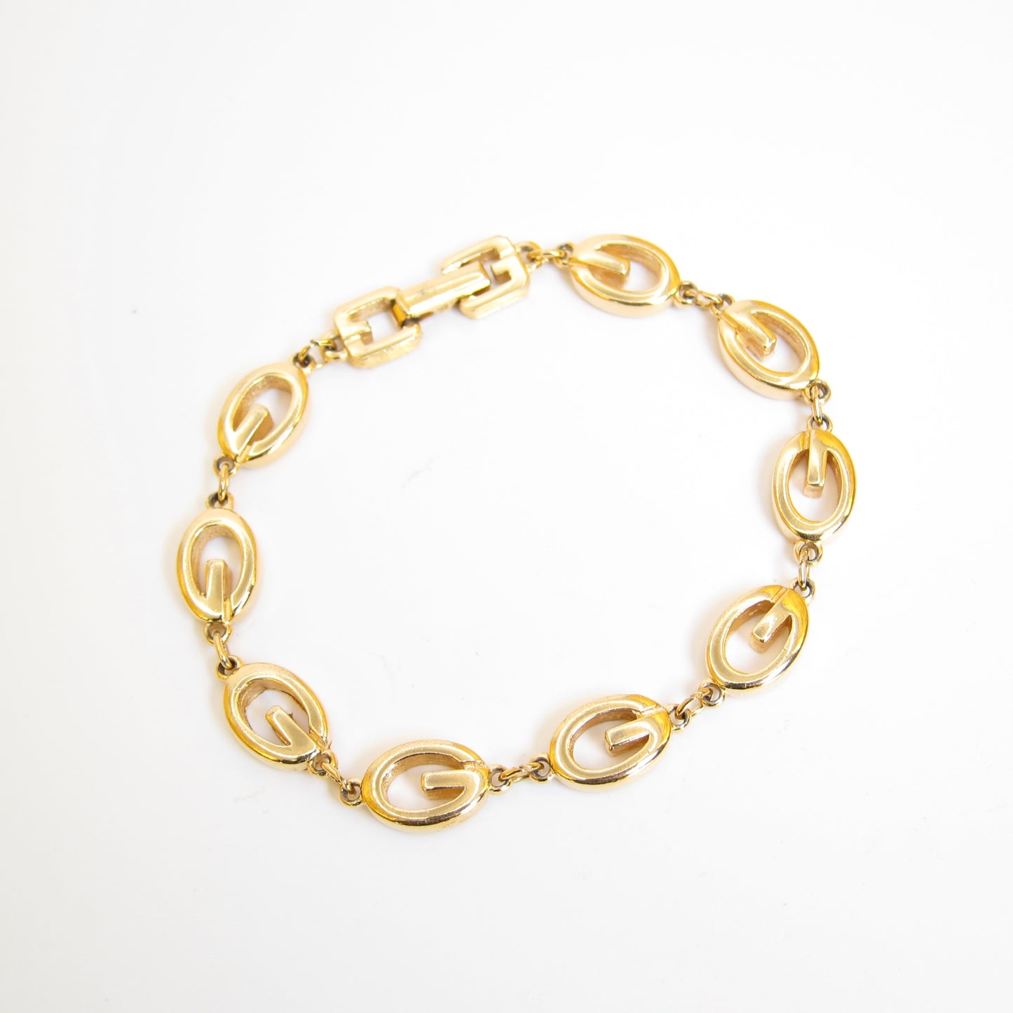 Givenchy Vintage G Logo Golden Bracelet