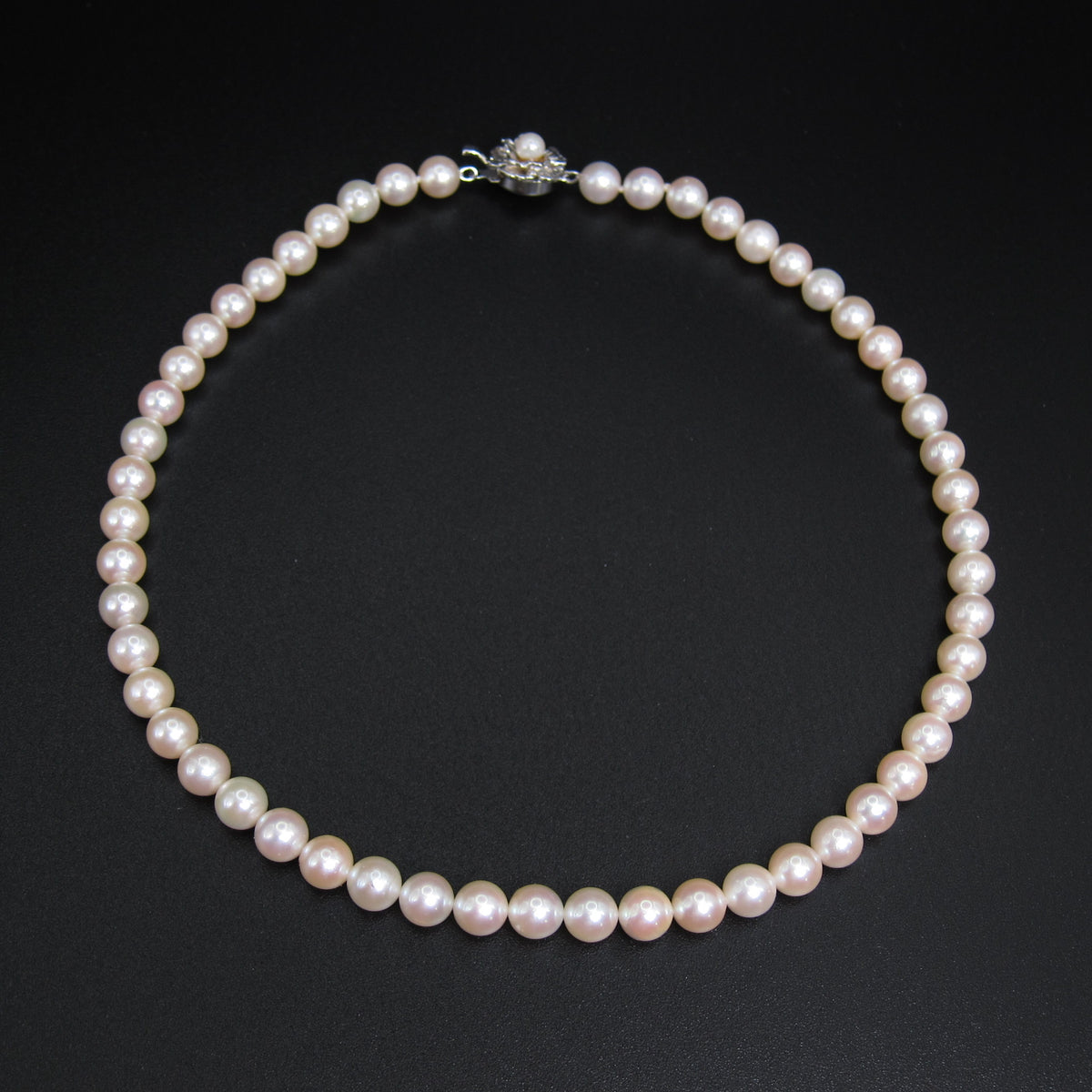 Vintage Akoya Pearl Necklace