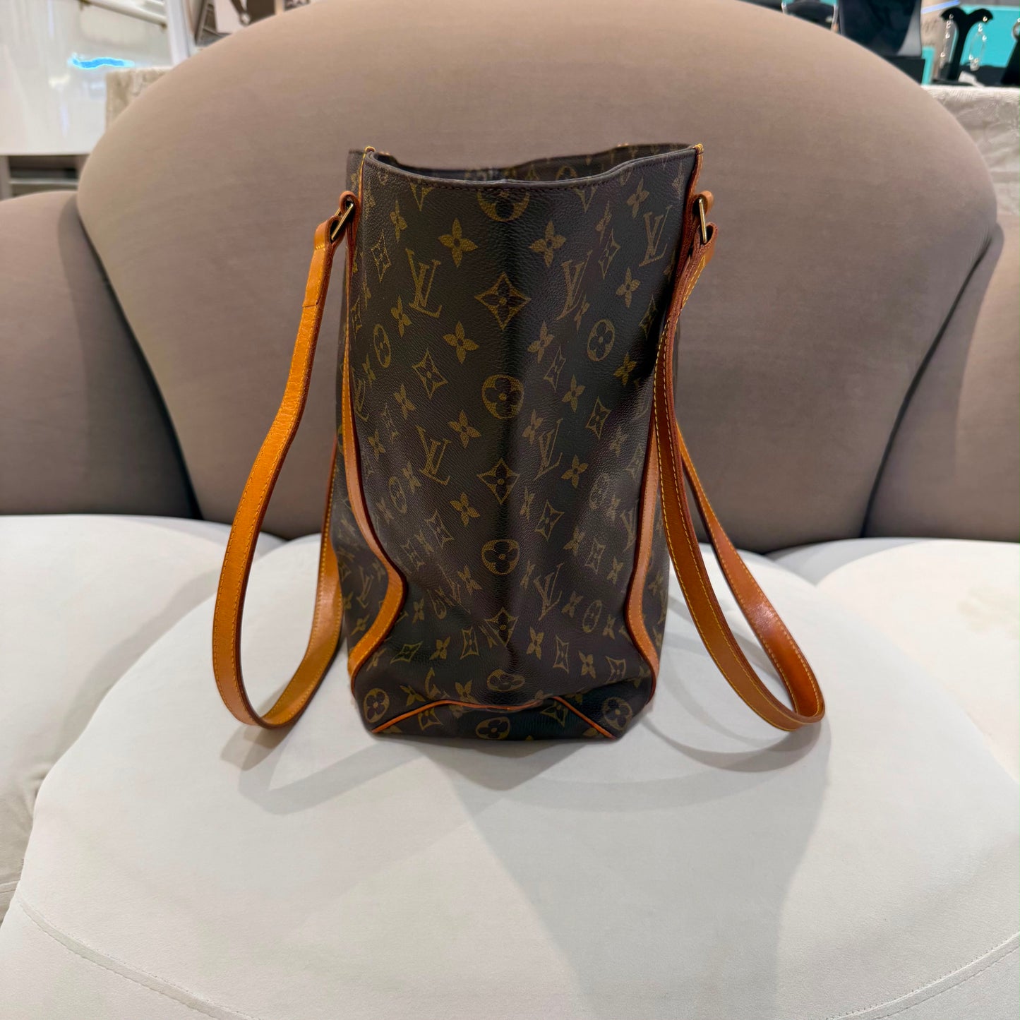 Louis Vuitton Vintage Monogram Sac Shopping Tote Bag