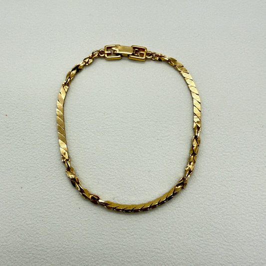 Givenchy Vintage Stylish Golden Bracelet