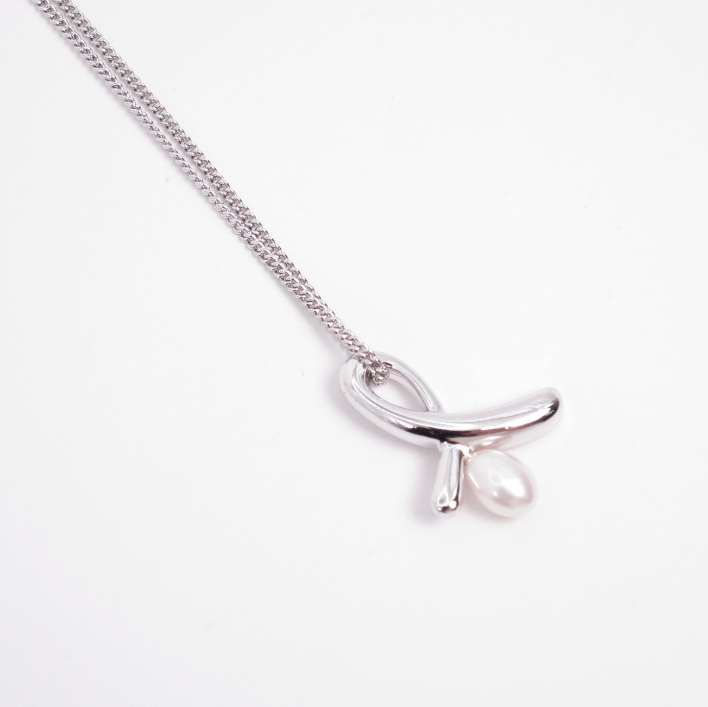 Tasaki Vintage Freshwater Pearl Silver Necklace