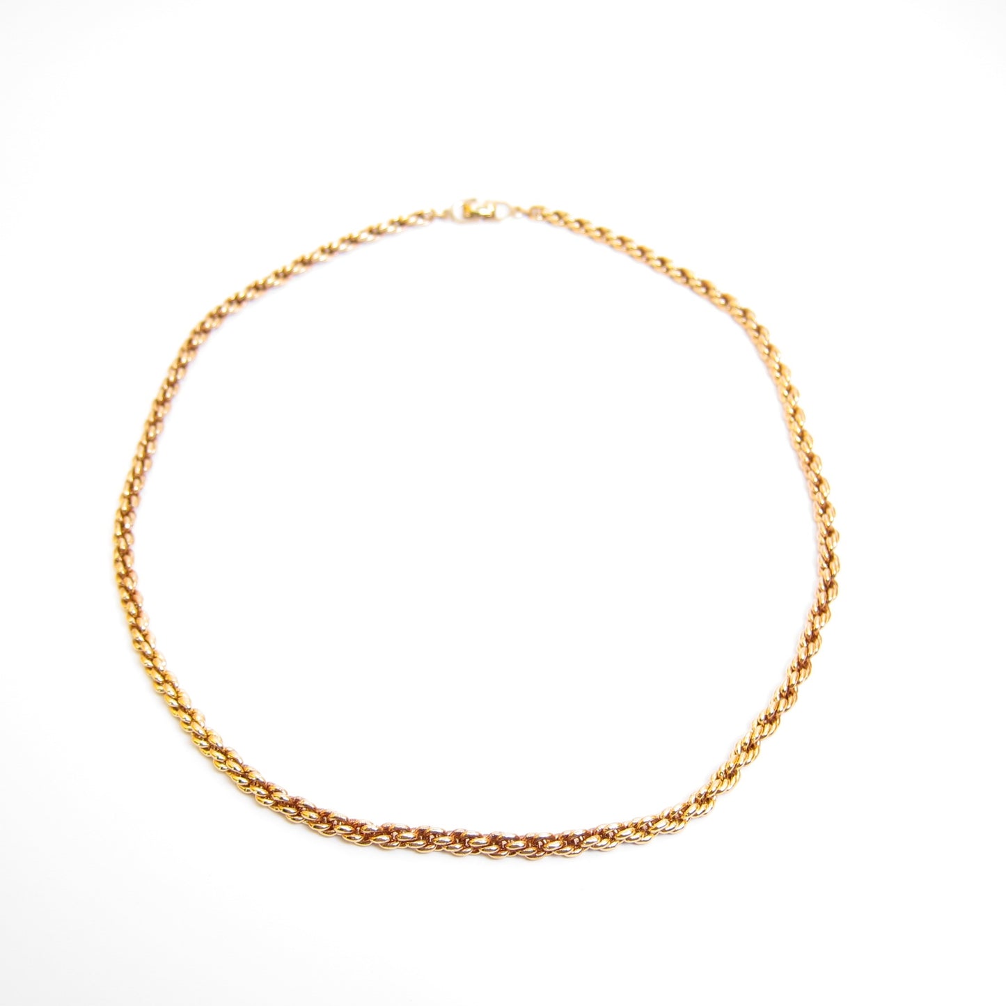 Christian Dior Vintage Stylish Golden Necklace