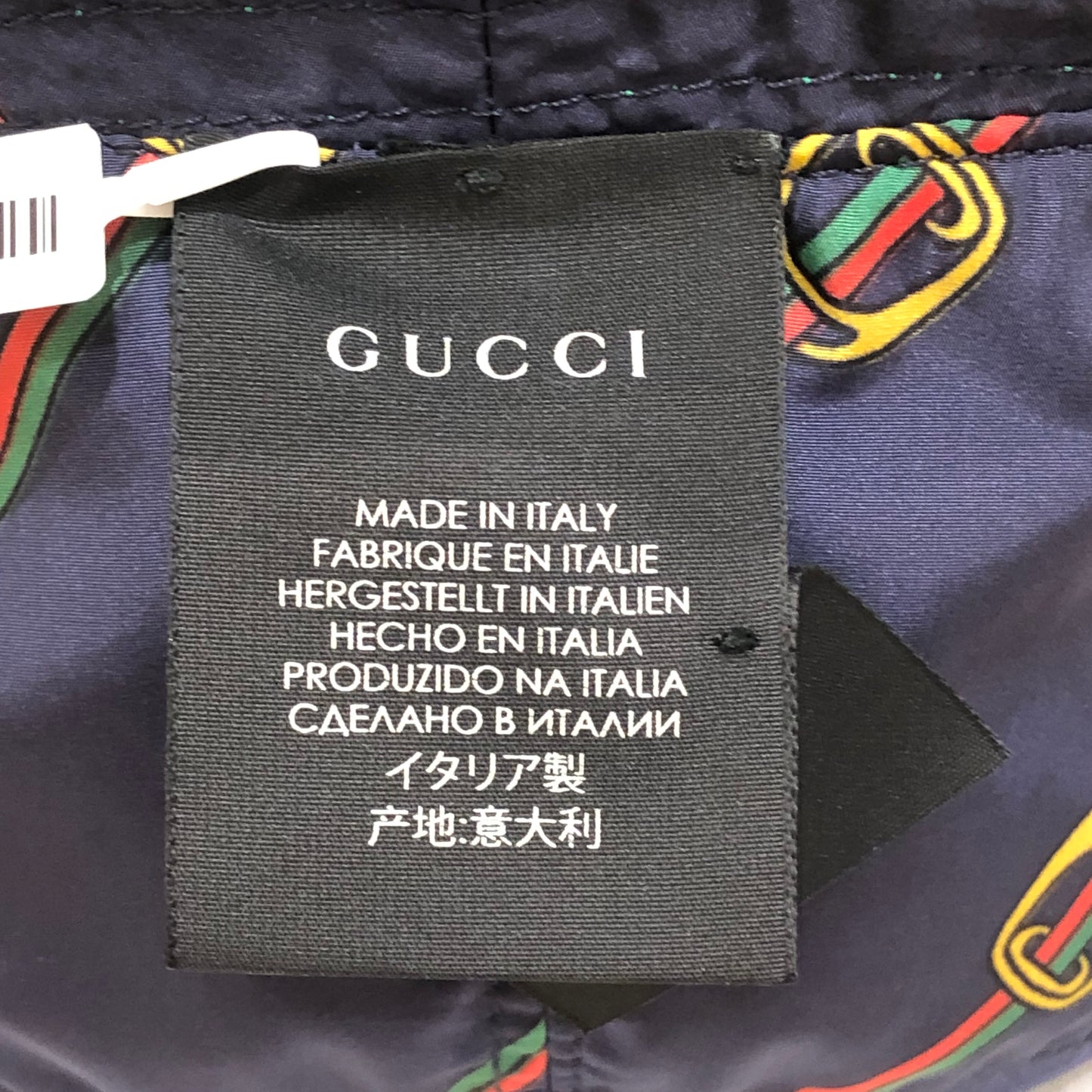 Gucci Vintage Reversible Green Nylon Bucket Hat