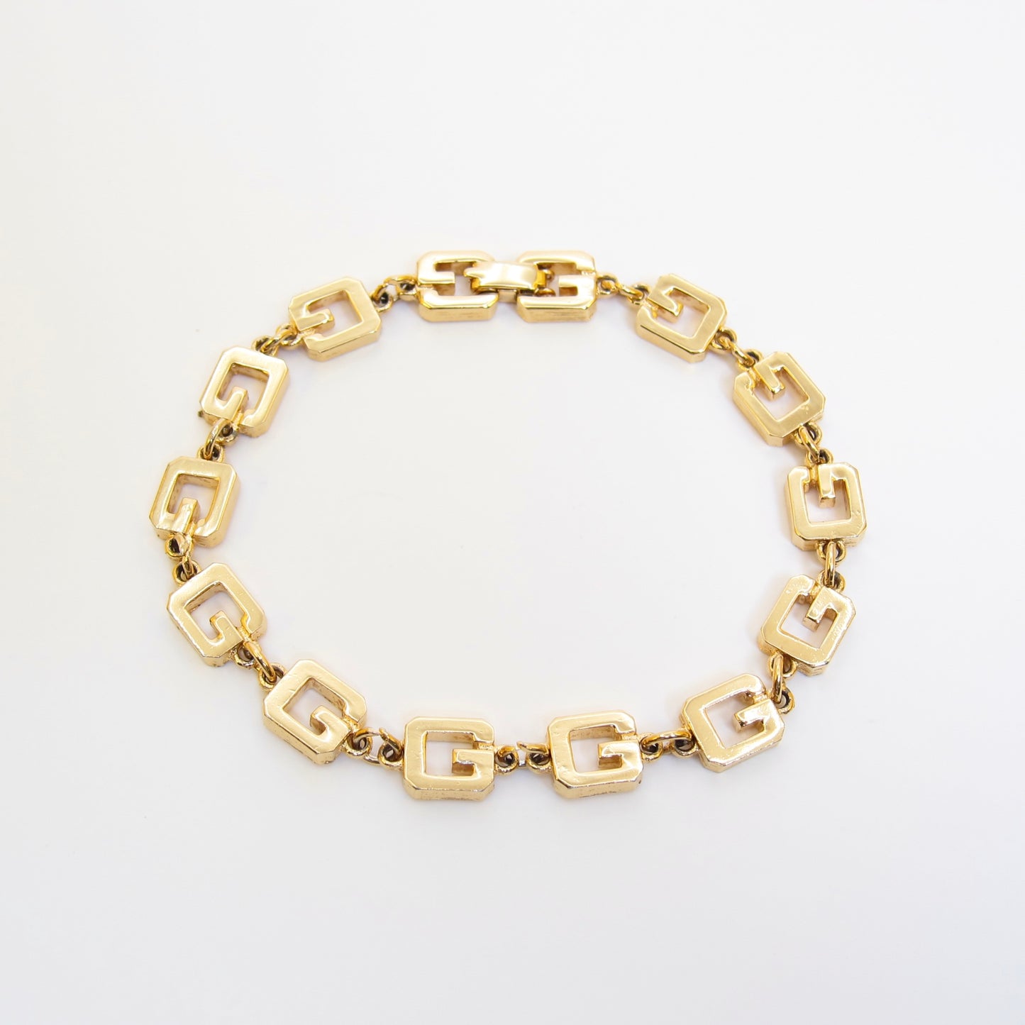 Givenchy Vintage G Logo Golden Bracelet