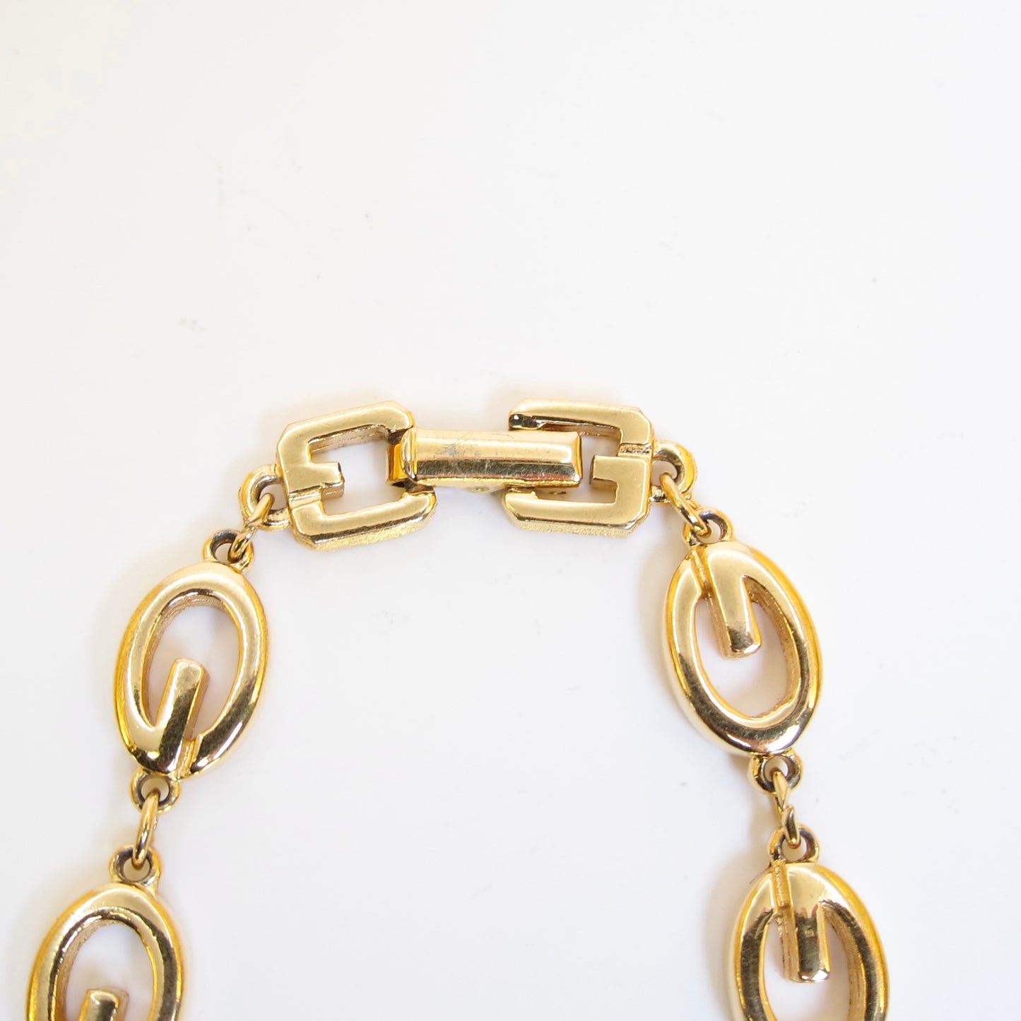 Givenchy Vintage G Logo Golden Bracelet