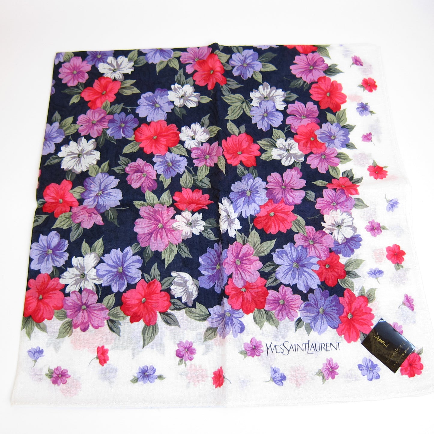 Yves Saint Laurent Vintage Unused Handkerchief