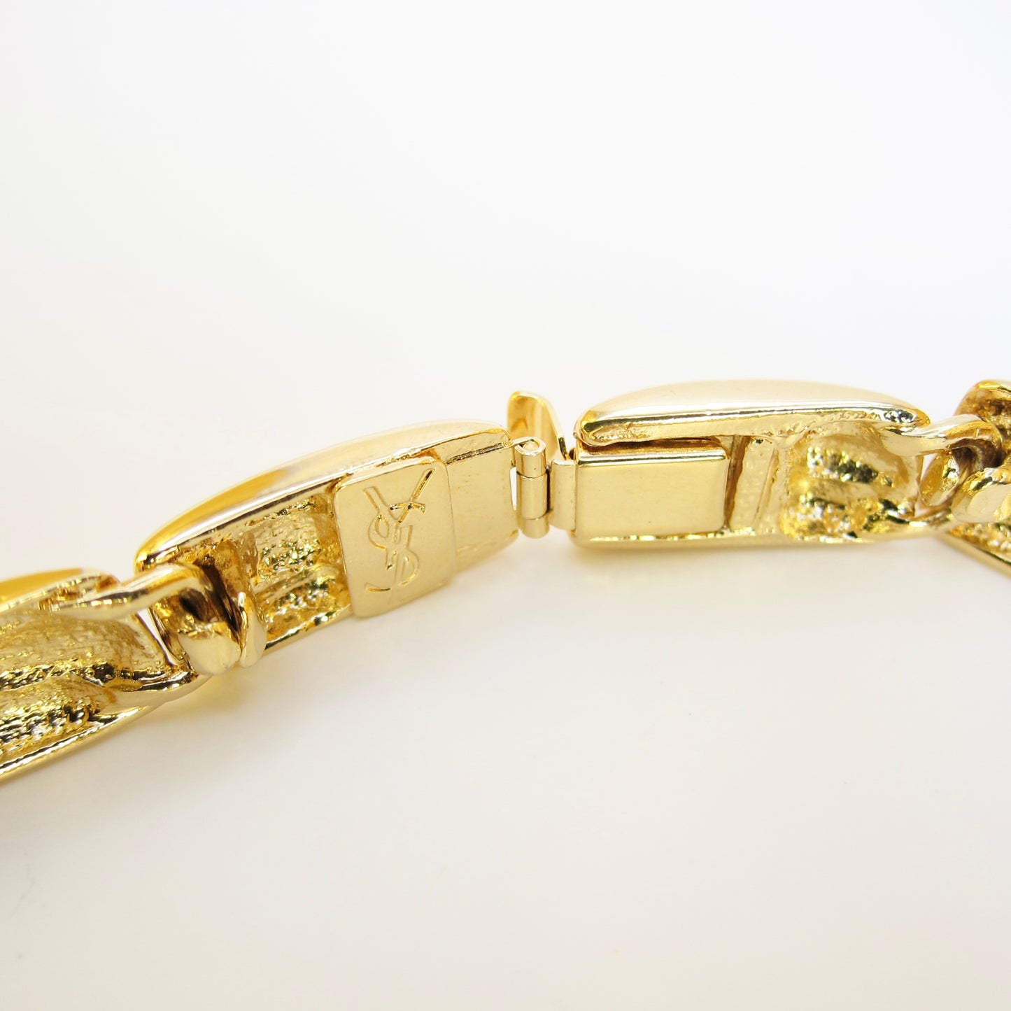 Yves Saint Laurent Vintage Stylish Golden Necklace