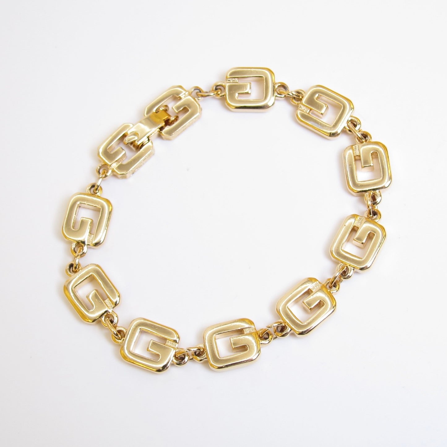 Givenchy Vintage G Logo Golden Bracelet