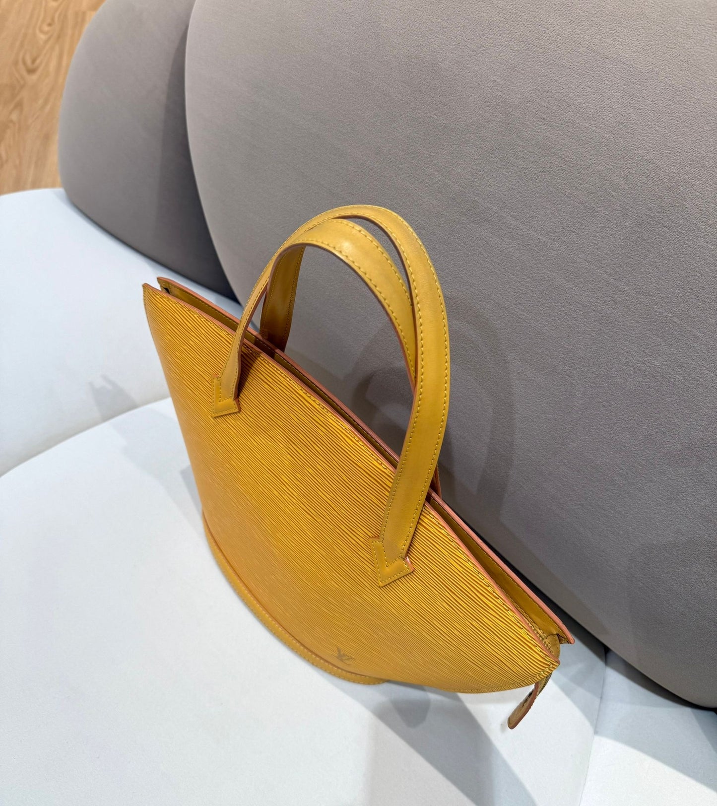 Louis Vuitton Vintage Epi Saint-Jacques Tassili Yellow Handbag