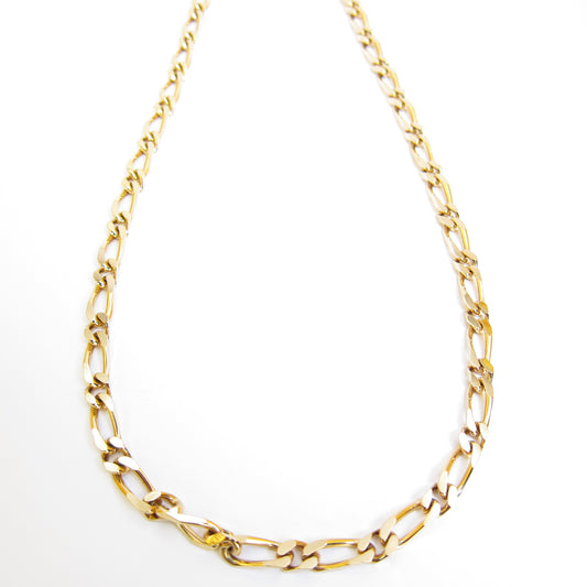 Monet Vintage Stylish Chain Golden Long Necklace